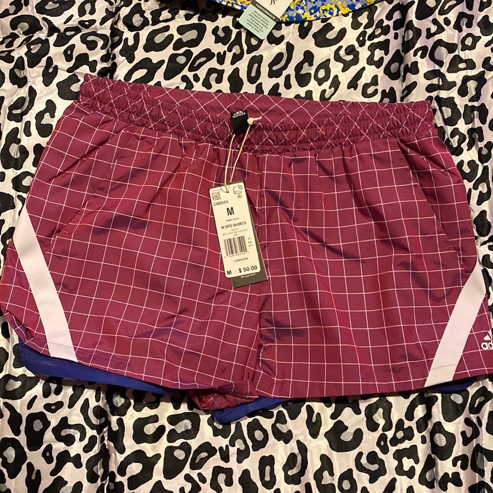 BNWT Adidas rip stop shorts